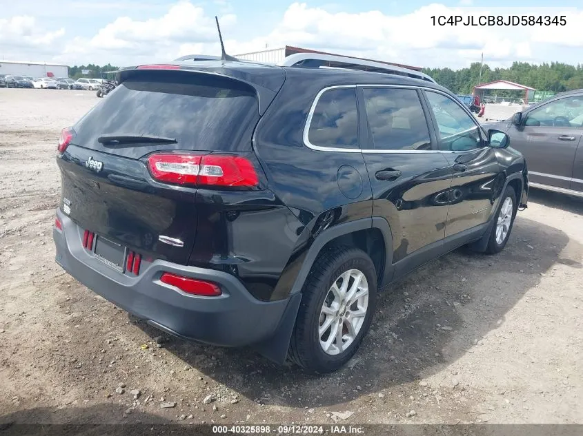 2018 Jeep Cherokee Latitude Fwd VIN: 1C4PJLCB8JD584345 Lot: 40325898