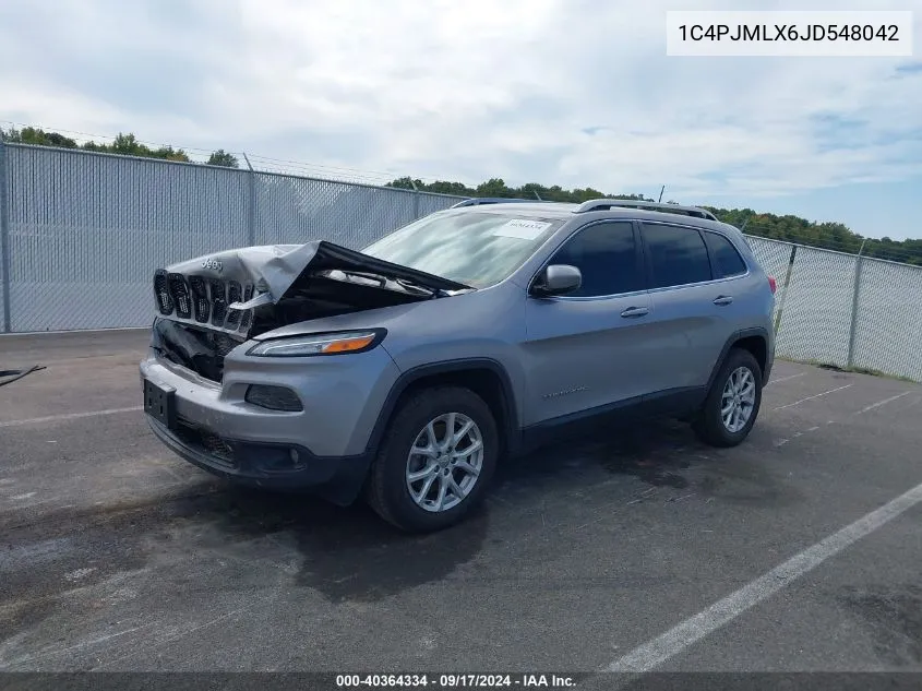 2018 Jeep Cherokee Latitude Plus 4X4 VIN: 1C4PJMLX6JD548042 Lot: 40364334