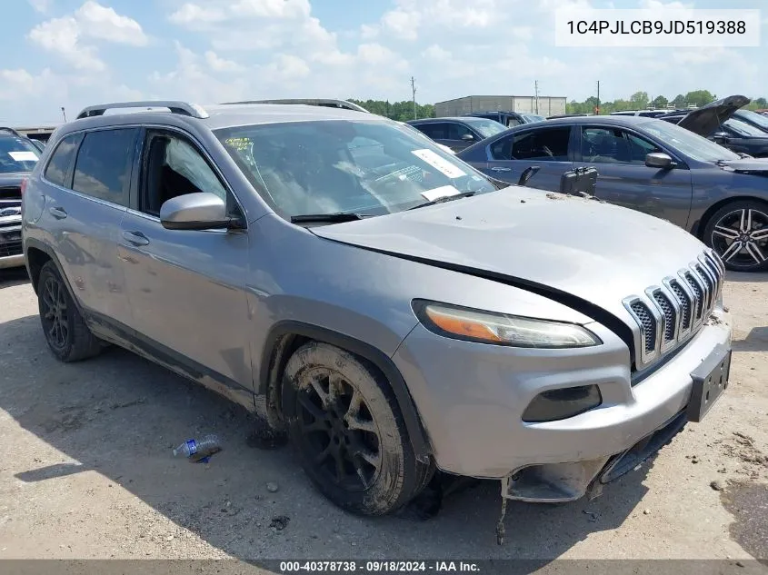 2018 Jeep Cherokee Latitude Fwd VIN: 1C4PJLCB9JD519388 Lot: 40378738