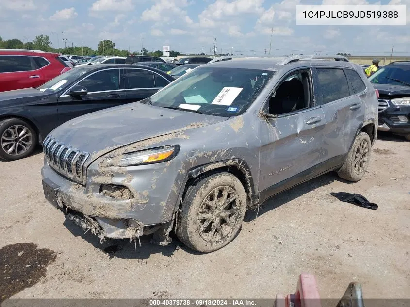 2018 Jeep Cherokee Latitude Fwd VIN: 1C4PJLCB9JD519388 Lot: 40378738