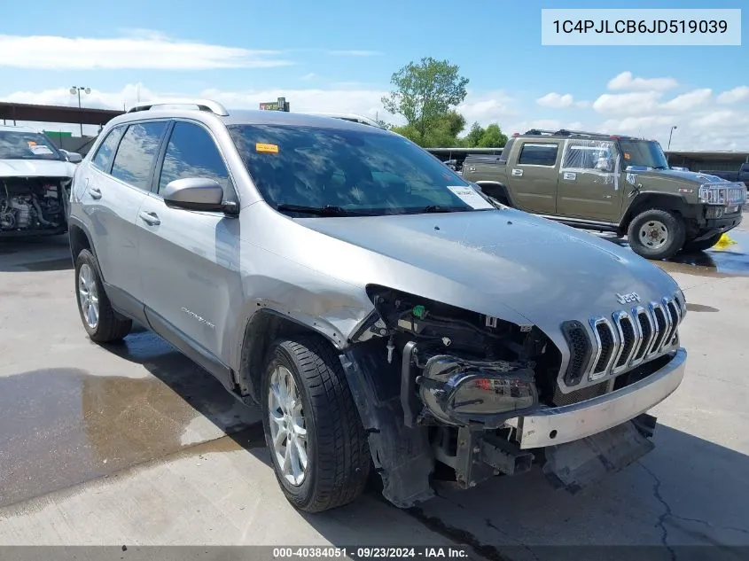 2018 Jeep Cherokee Latitude Fwd VIN: 1C4PJLCB6JD519039 Lot: 40384051