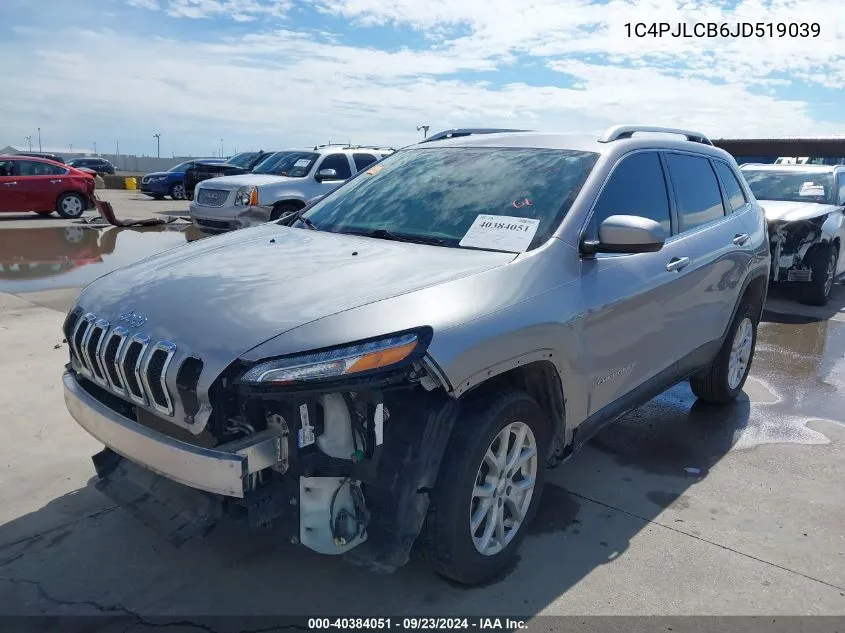 2018 Jeep Cherokee Latitude Fwd VIN: 1C4PJLCB6JD519039 Lot: 40384051