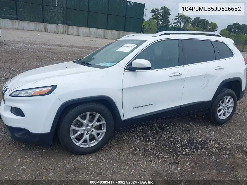 2018 Jeep Cherokee Latitude Plus 4X4 VIN: 1C4PJMLB5JD526652 Lot: 40389417