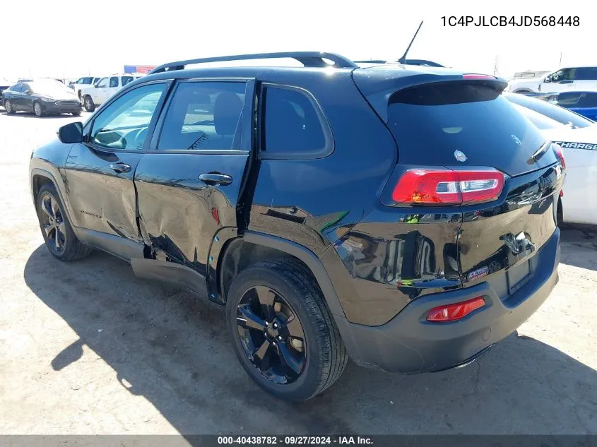 1C4PJLCB4JD568448 2018 Jeep Cherokee Latitude Fwd