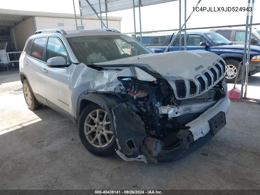 1C4PJLLX9JD524943 2018 Jeep Cherokee Latitude Plus