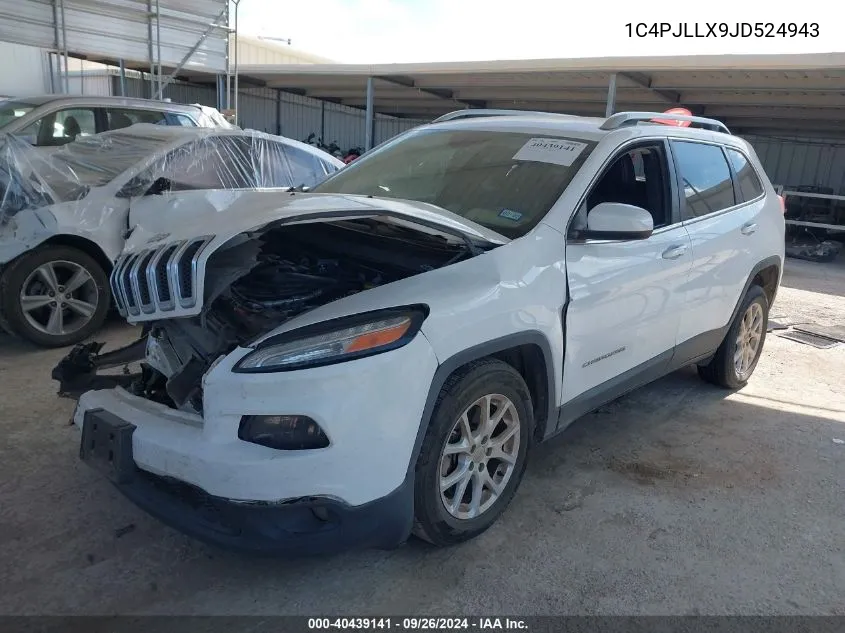 2018 Jeep Cherokee Latitude Plus VIN: 1C4PJLLX9JD524943 Lot: 40439141