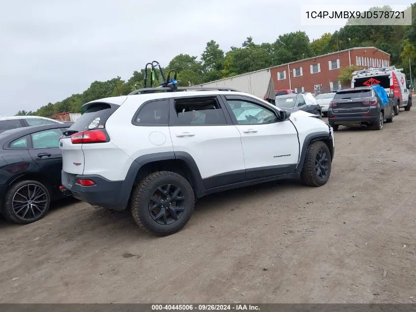 1C4PJMBX9JD578721 2018 Jeep Cherokee Trailhawk