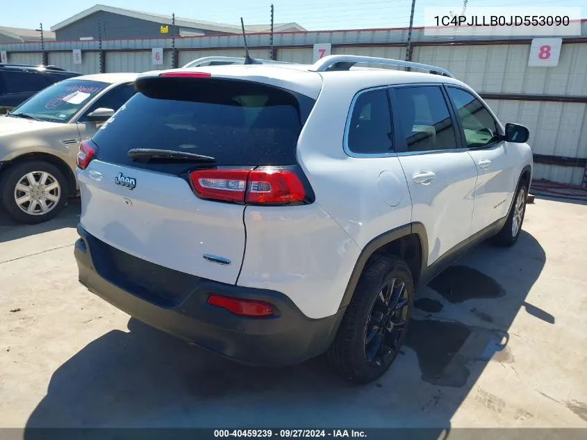 2018 Jeep Cherokee Latitude Plus Fwd VIN: 1C4PJLLB0JD553090 Lot: 40459239