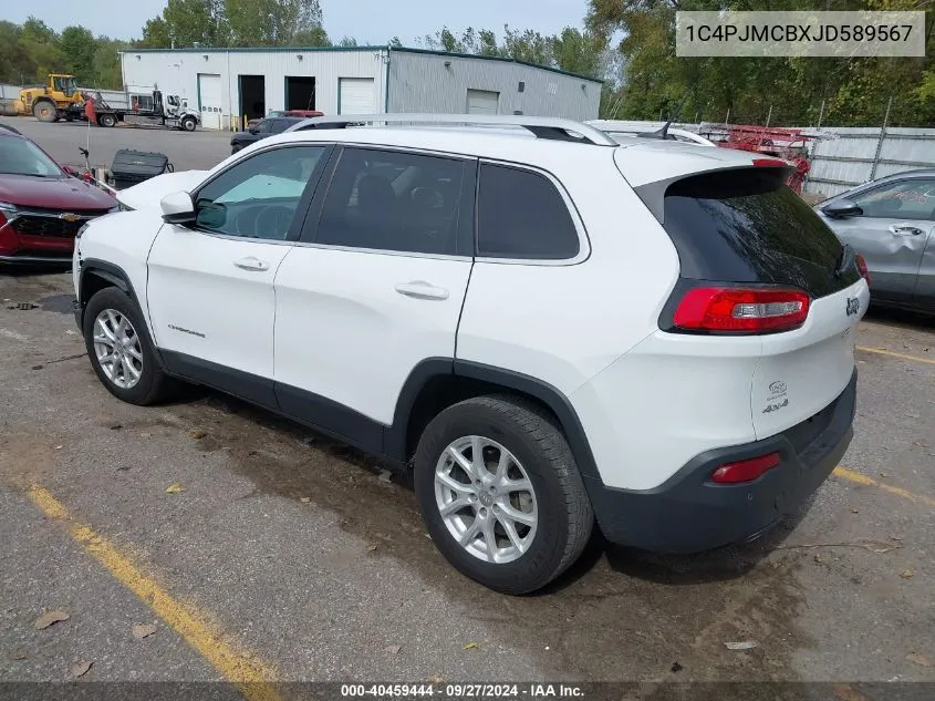 2018 Jeep Cherokee Latitude 4X4 VIN: 1C4PJMCBXJD589567 Lot: 40459444