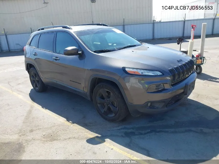 2018 Jeep Cherokee Latitude Fwd VIN: 1C4PJLCB7JD556553 Lot: 40476224