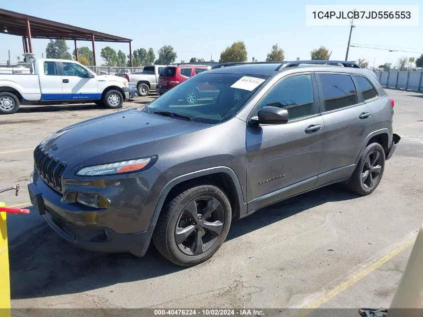 2018 Jeep Cherokee Latitude Fwd VIN: 1C4PJLCB7JD556553 Lot: 40476224