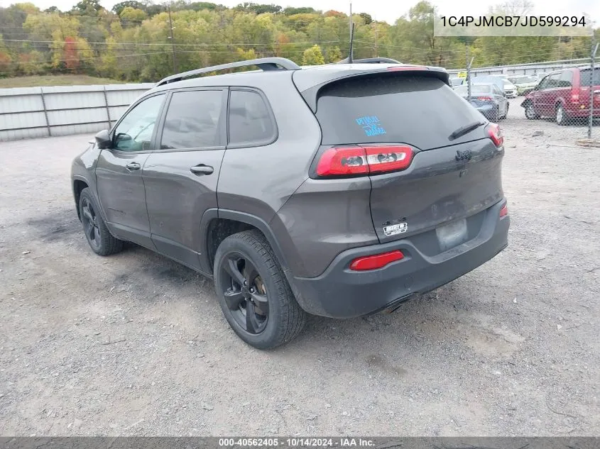 2018 Jeep Cherokee Latitude 4X4 VIN: 1C4PJMCB7JD599294 Lot: 40562405