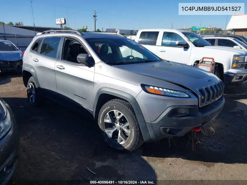 2018 Jeep Cherokee Trailhawk 4X4 VIN: 1C4PJMBB9JD541527 Lot: 40596491