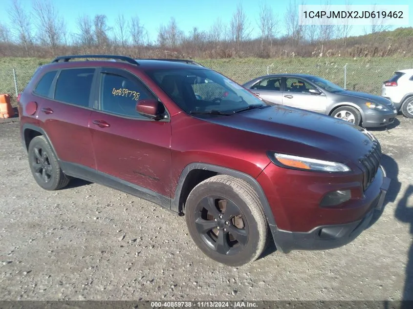 2018 Jeep Cherokee Limited 4X4 VIN: 1C4PJMDX2JD619462 Lot: 40859738