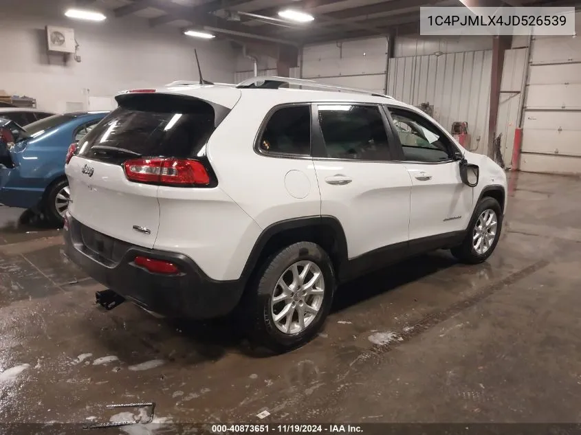 2018 Jeep Cherokee Latitude Plus 4X4 VIN: 1C4PJMLX4JD526539 Lot: 40873651