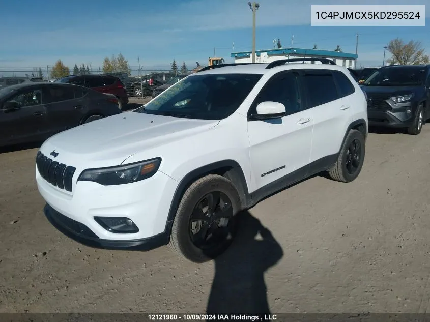 2019 Jeep Cherokee Latitude VIN: 1C4PJMCX5KD295524 Lot: 12121960