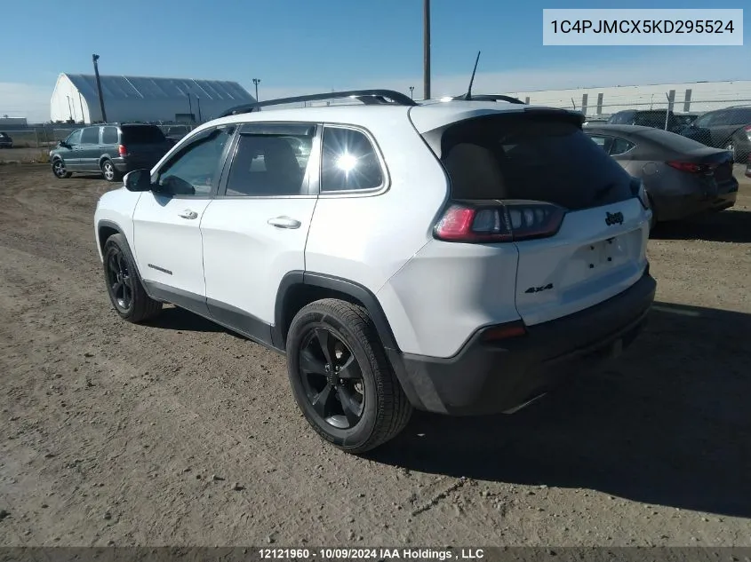 2019 Jeep Cherokee Latitude VIN: 1C4PJMCX5KD295524 Lot: 12121960