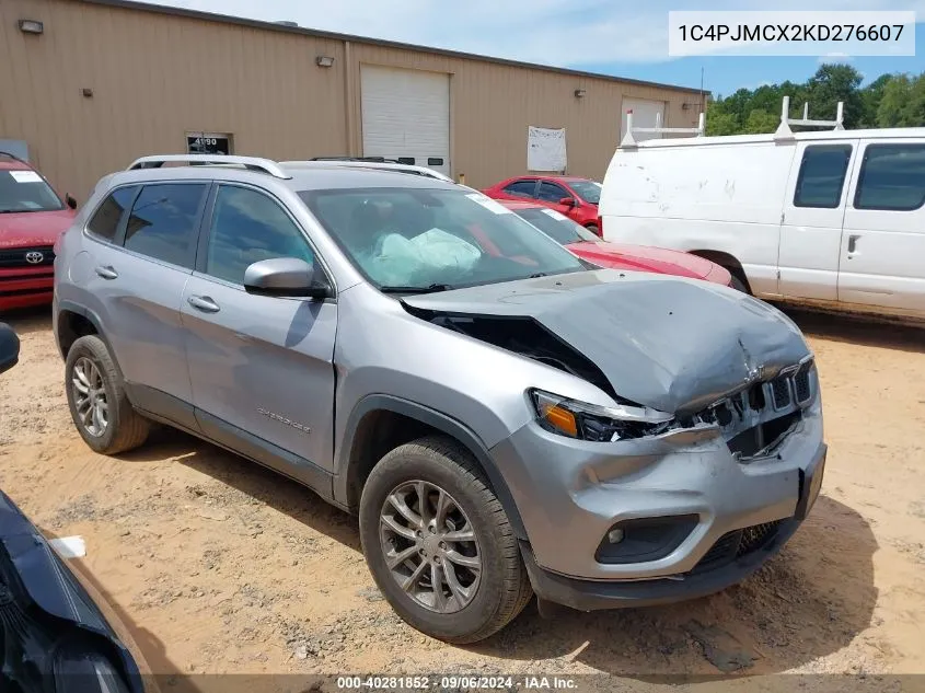 2019 Jeep Cherokee North VIN: 1C4PJMCX2KD276607 Lot: 40281852