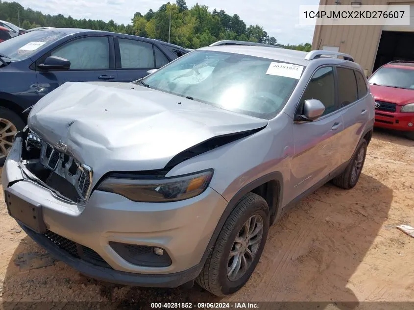 2019 Jeep Cherokee North VIN: 1C4PJMCX2KD276607 Lot: 40281852