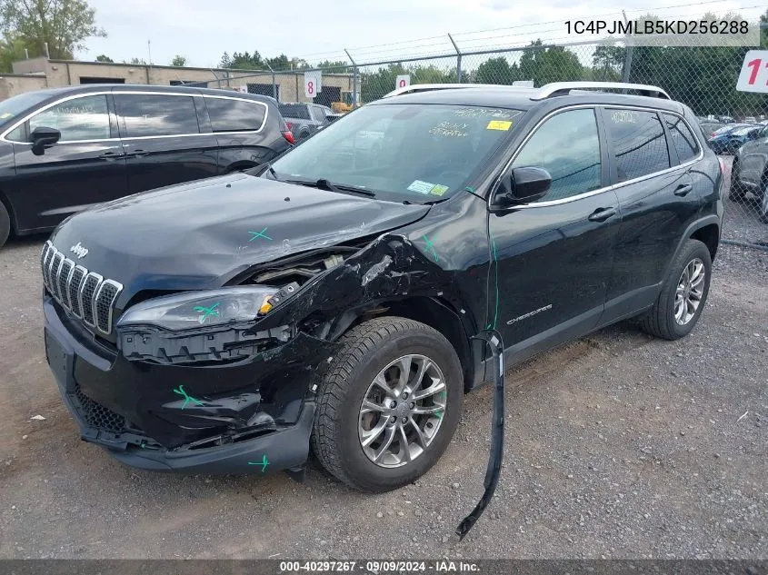 1C4PJMLB5KD256288 2019 Jeep Cherokee Latitude Plus 4X4