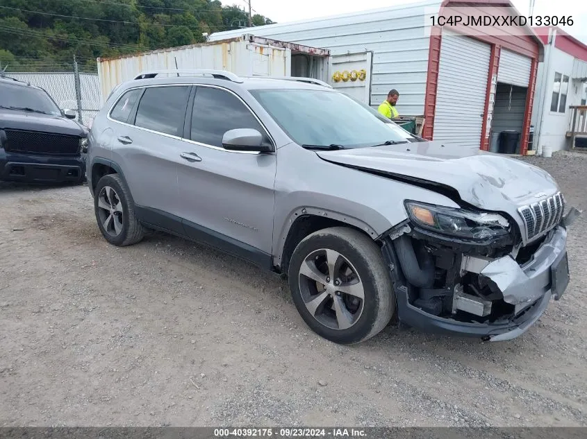 2019 Jeep Cherokee Limited 4X4 VIN: 1C4PJMDXXKD133046 Lot: 40392175