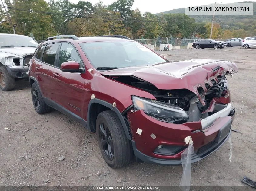 2019 Jeep Cherokee Altitude 4X4 VIN: 1C4PJMLX8KD301784 Lot: 40408694