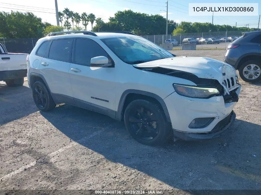 2019 Jeep Cherokee Latitude Plus VIN: 1C4PJLLX1KD300860 Lot: 40408736