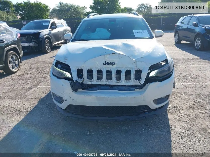 1C4PJLLX1KD300860 2019 Jeep Cherokee Latitude Plus