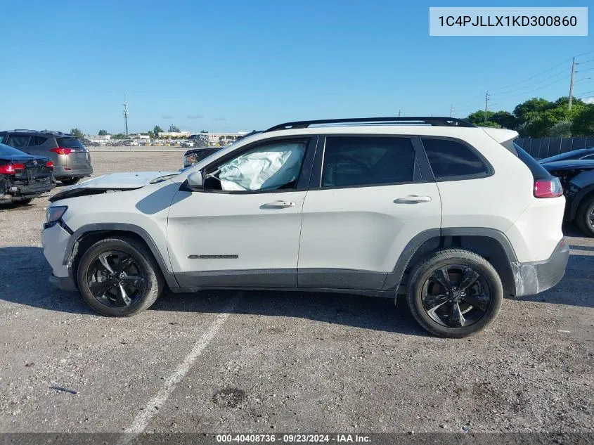 1C4PJLLX1KD300860 2019 Jeep Cherokee Latitude Plus