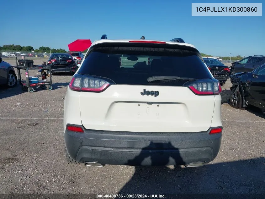 1C4PJLLX1KD300860 2019 Jeep Cherokee Latitude Plus