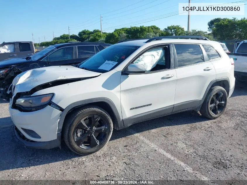 2019 Jeep Cherokee Latitude Plus VIN: 1C4PJLLX1KD300860 Lot: 40408736