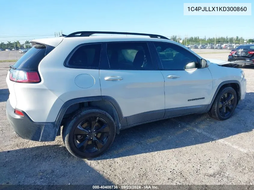 1C4PJLLX1KD300860 2019 Jeep Cherokee Latitude Plus