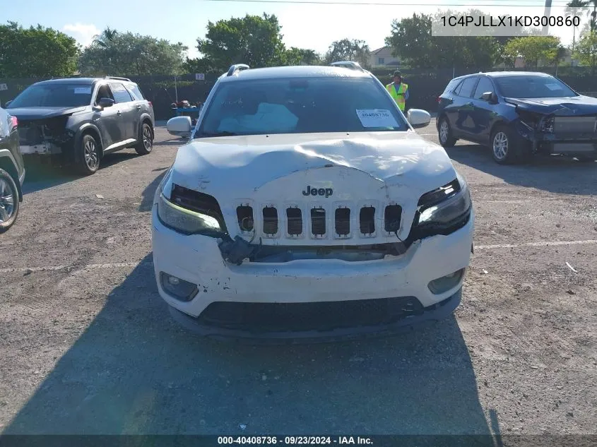 1C4PJLLX1KD300860 2019 Jeep Cherokee Latitude Plus