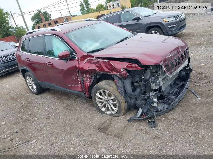 2019 Jeep Cherokee Latitude Fwd VIN: 1C4PJLCX4KD159976 Lot: 40442045