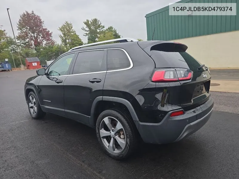 1C4PJLDB5KD479374 2019 Jeep Cherokee Limited Fwd