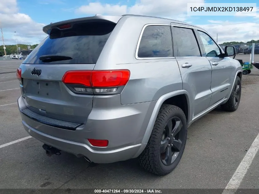 2019 Jeep Cherokee Limited 4X4 VIN: 1C4PJMDX2KD138497 Lot: 40471264