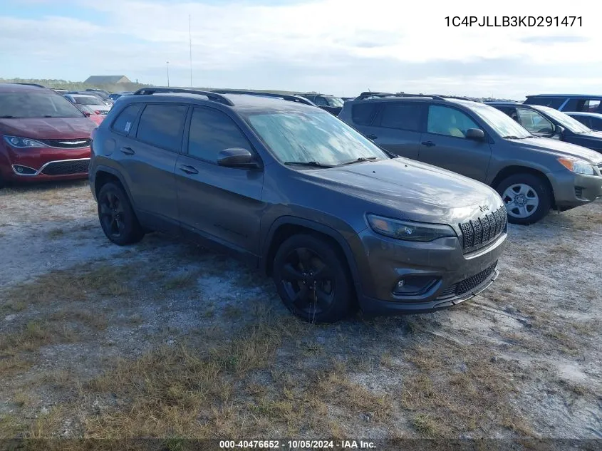 2019 Jeep Cherokee Latitude Plus VIN: 1C4PJLLB3KD291471 Lot: 40476652