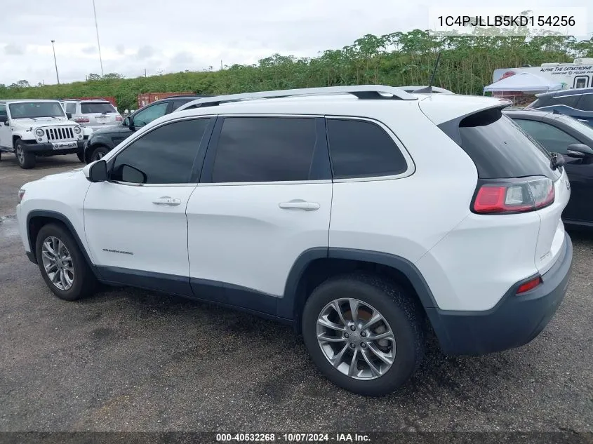 2019 Jeep Cherokee Latitude Plus Fwd VIN: 1C4PJLLB5KD154256 Lot: 40532268