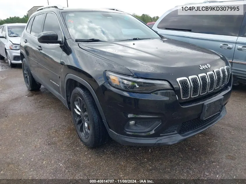 2019 Jeep Cherokee Latitude Fwd VIN: 1C4PJLCB9KD307995 Lot: 40814707