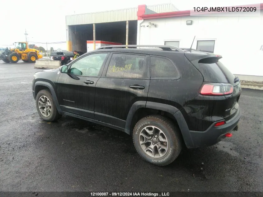 1C4PJMBX1LD572009 2020 Jeep Cherokee Trailhawk