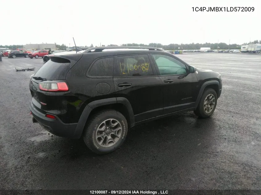 1C4PJMBX1LD572009 2020 Jeep Cherokee Trailhawk