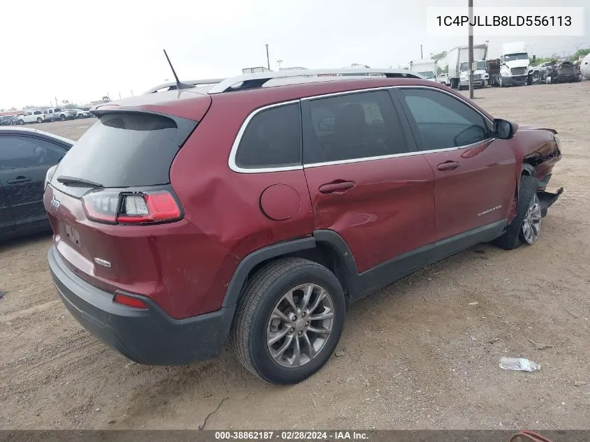 1C4PJLLB8LD556113 2020 Jeep Cherokee Latitude Plus Fwd