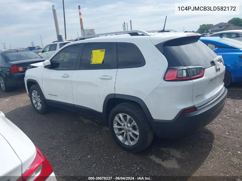 1C4PJMCB3LD582172 2020 Jeep Cherokee Latitude 4X4