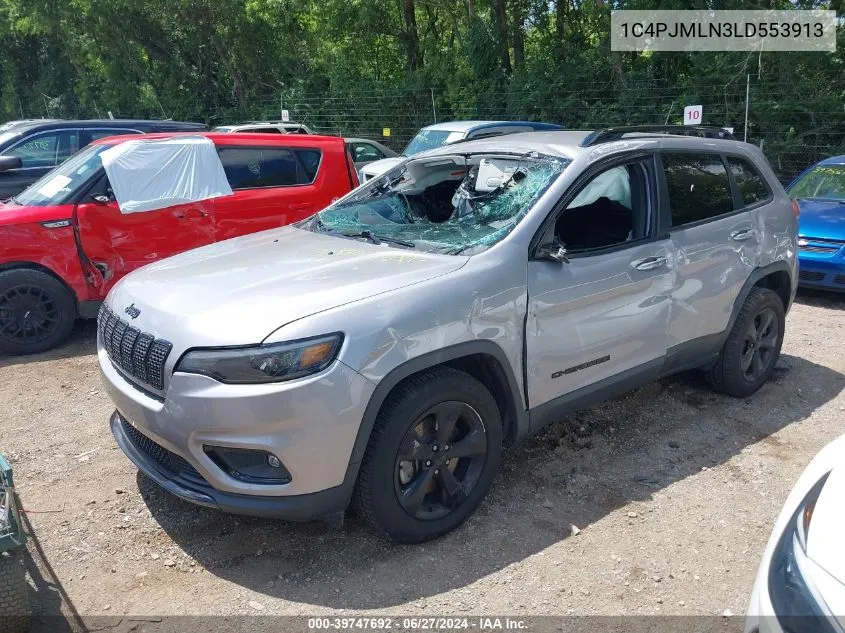 2020 Jeep Cherokee Altitude 4X4 VIN: 1C4PJMLN3LD553913 Lot: 39747692