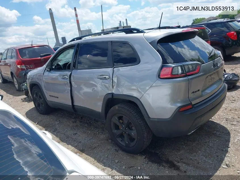 2020 Jeep Cherokee Altitude 4X4 VIN: 1C4PJMLN3LD553913 Lot: 39747692