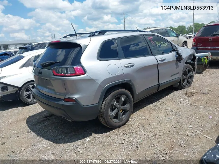 2020 Jeep Cherokee Altitude 4X4 VIN: 1C4PJMLN3LD553913 Lot: 39747692