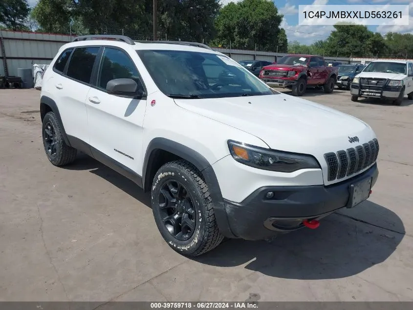 1C4PJMBXXLD563261 2020 Jeep Cherokee Trailhawk 4X4