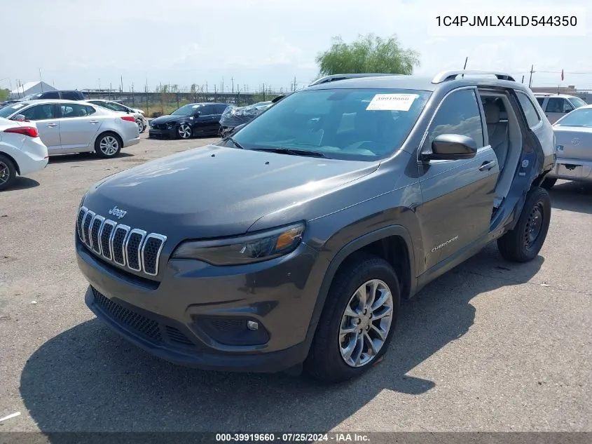 2020 Jeep Cherokee Latitude Plus 4X4 VIN: 1C4PJMLX4LD544350 Lot: 39919660