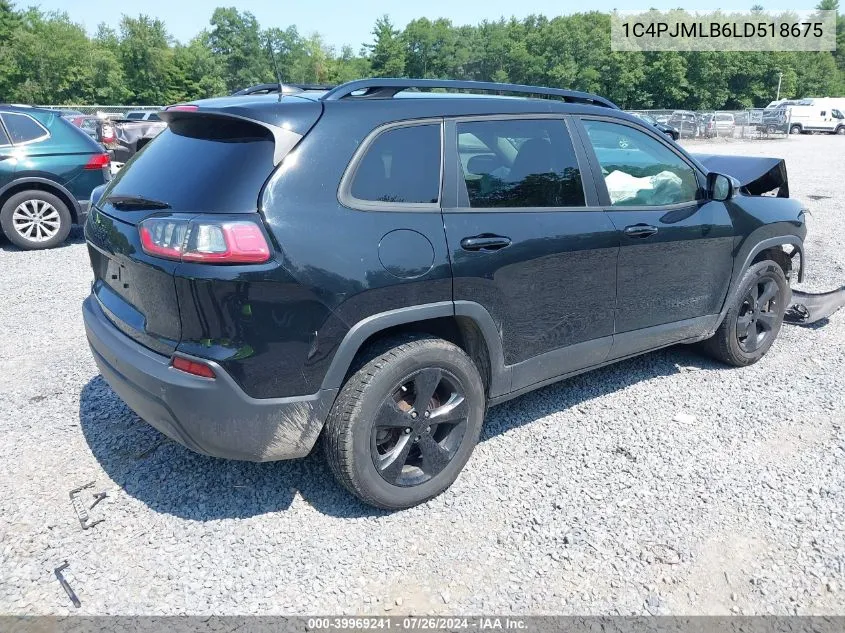 2020 Jeep Cherokee Altitude 4X4 VIN: 1C4PJMLB6LD518675 Lot: 39969241