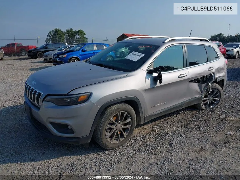 2020 Jeep Cherokee Latitude Plus Fwd VIN: 1C4PJLLB9LD511066 Lot: 40013992